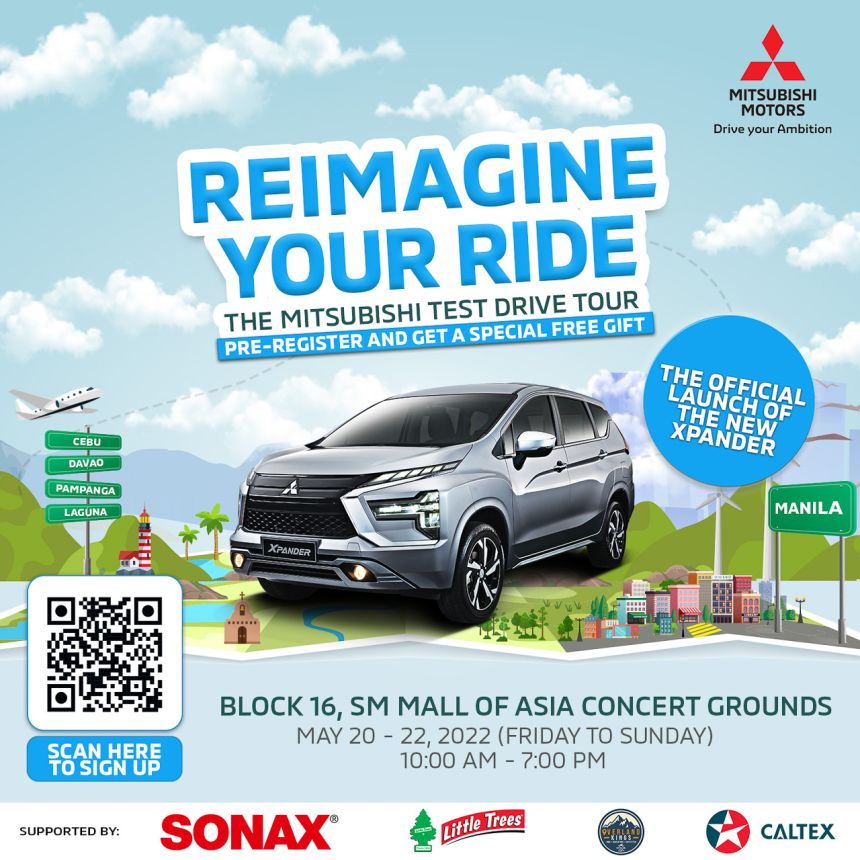 Test drive the 2022 Mitsubishi Xpander this weekend at MOA image