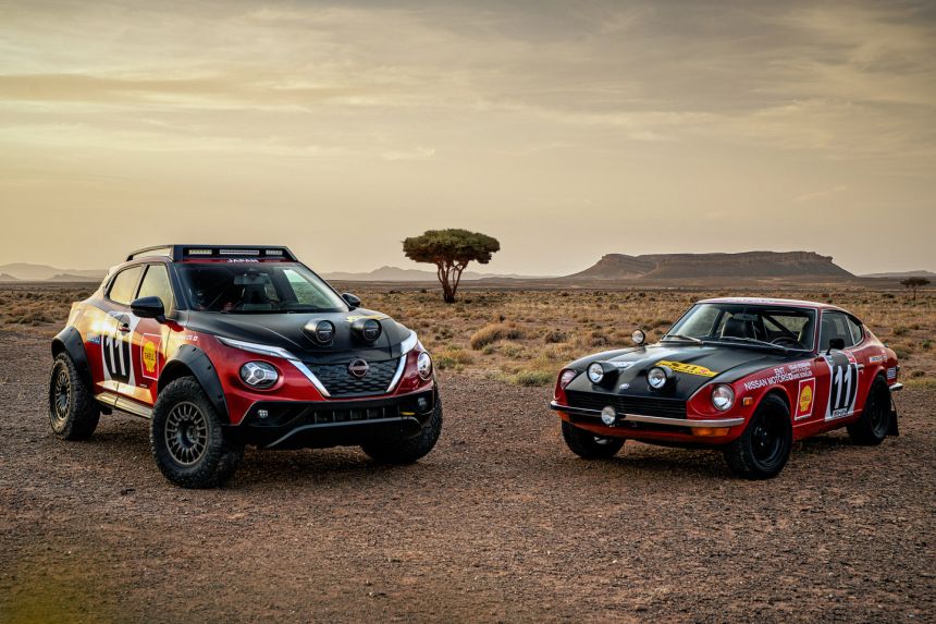 Nissan builds a Dakar-ready Juke Hybrid image