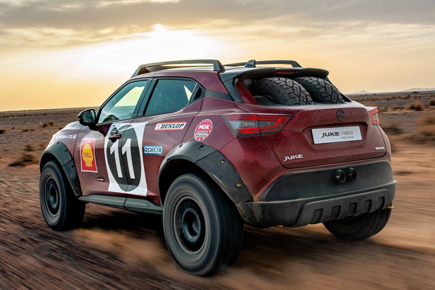 Nissan builds a Dakar-ready Juke Hybrid image