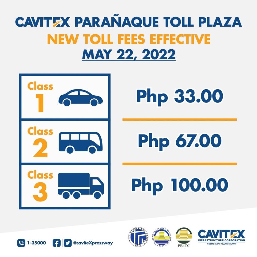 CAVITEX delays toll fee hike implementation to May 22 image