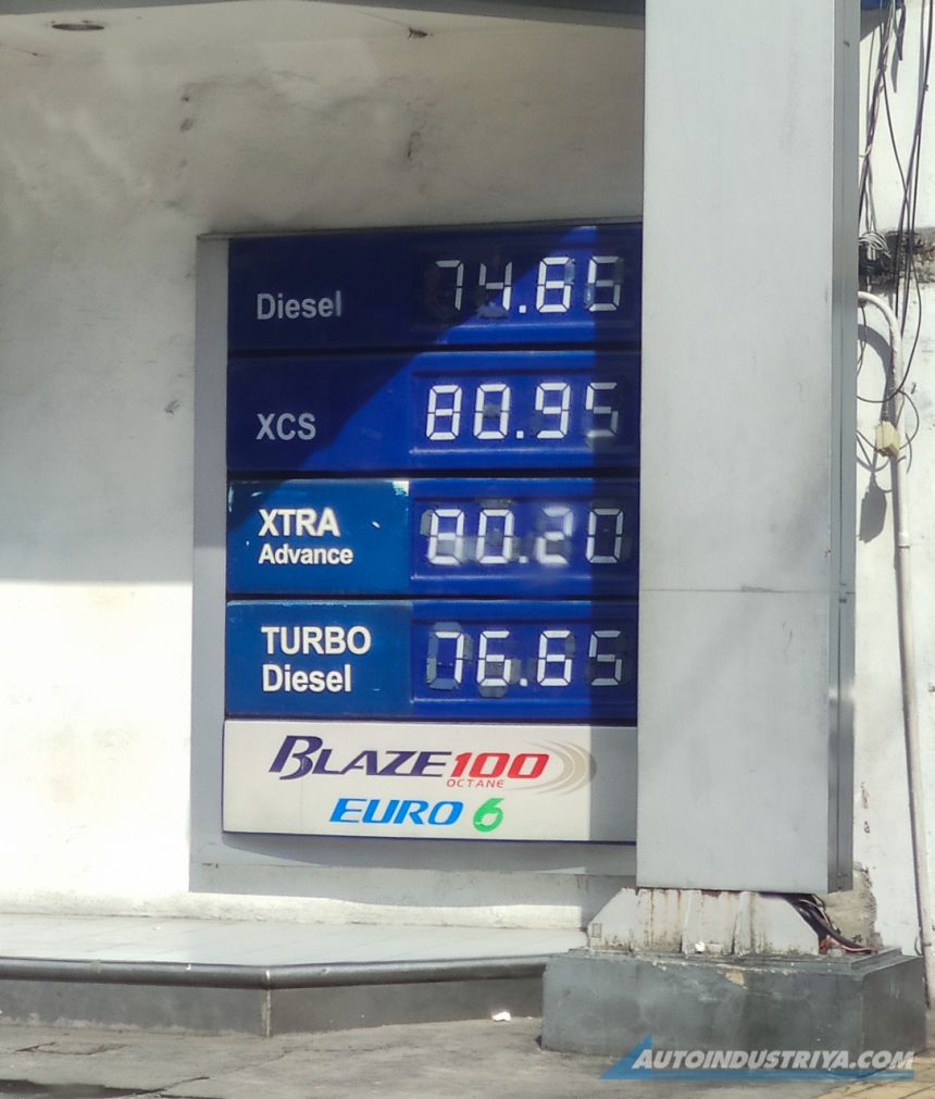 Look: Gas prices now averaging PHP 80 and above image