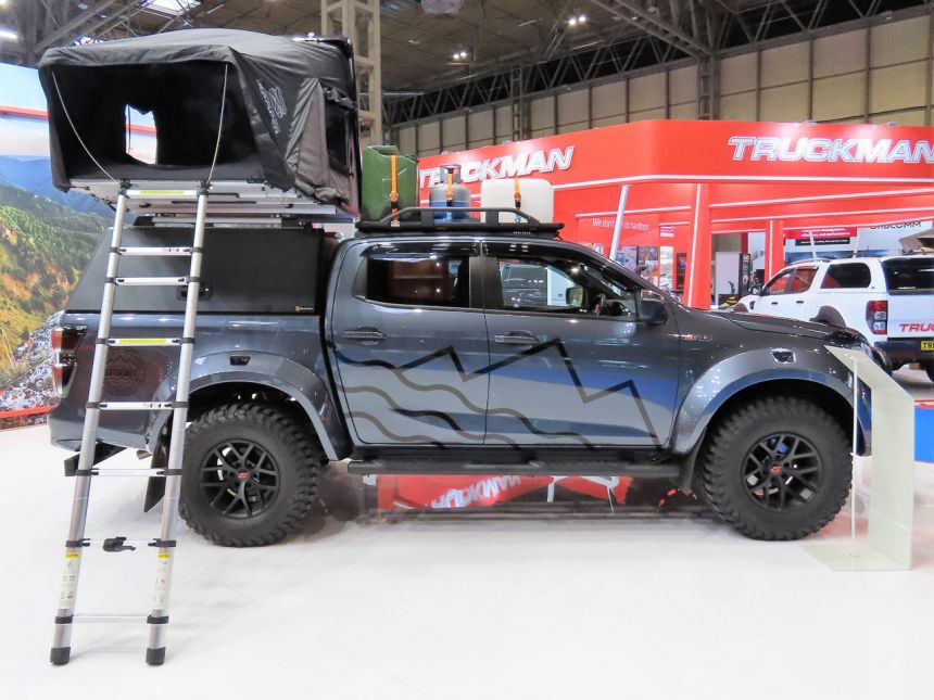 This Isuzu D-Max by Arctric Trucks is ready to go camping image