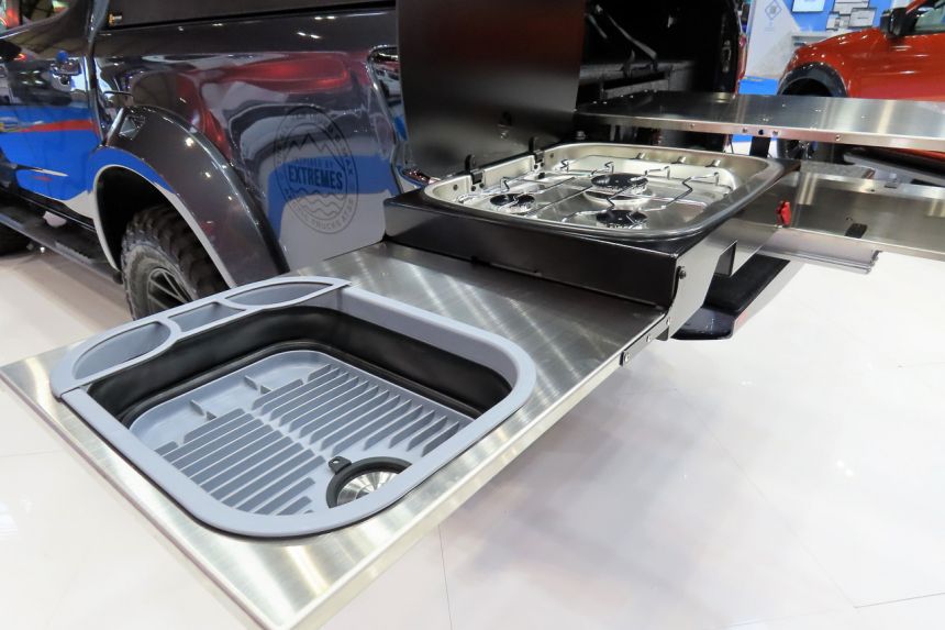 This Isuzu D-Max by Arctric Trucks is ready to go camping image