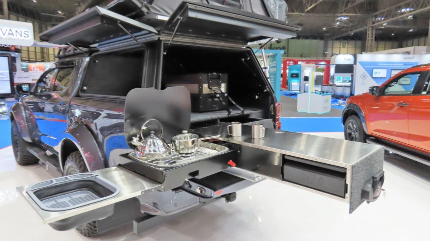 This Isuzu D-Max by Arctric Trucks is ready to go camping image