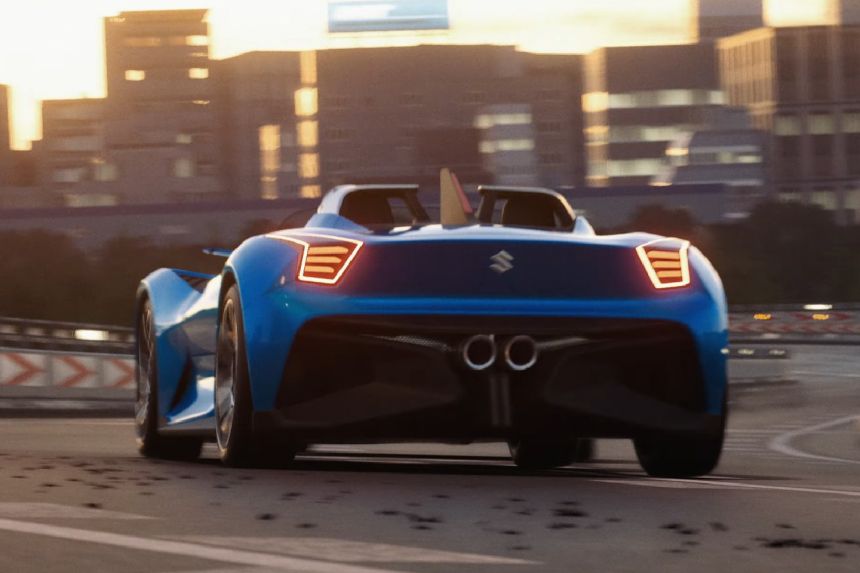 Suzuki debuts Hayabusa-engined Vision Gran Turismo image