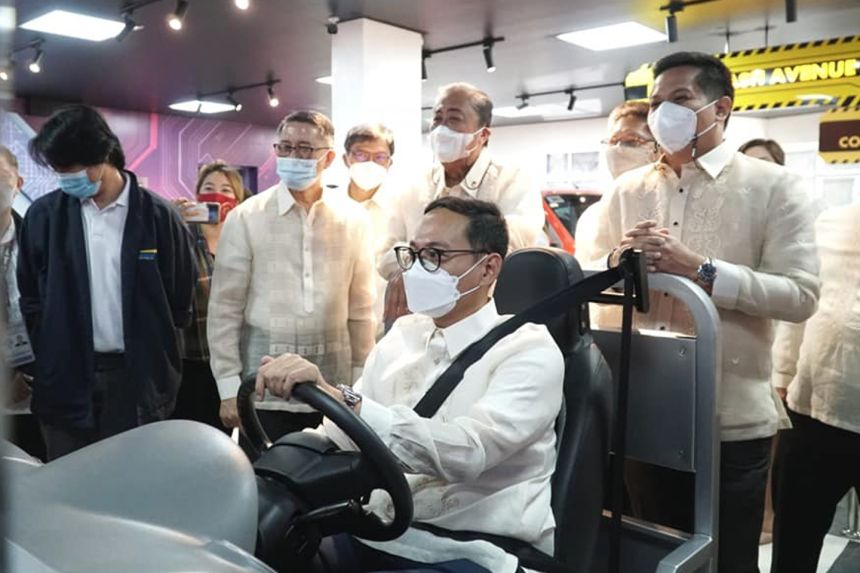 LTO road safety hub opens with driving sims and 4D image