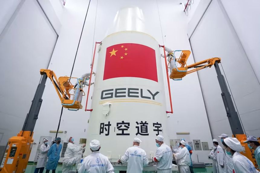 Geely launches first satellites to help guide self-driving vehicles image