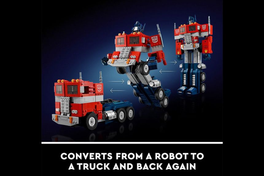 Autobots, transform: Reserve Lego Optimus Prime until June 30 image