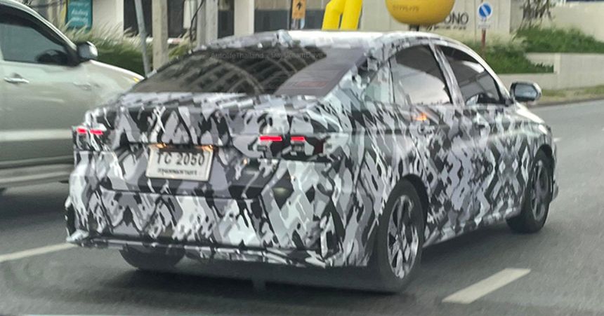 Spied: 2023 Toyota Vios looks like a baby Corolla image