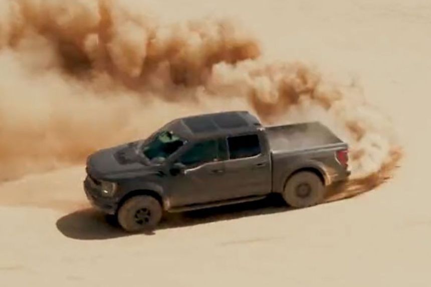 TRX Hunter: Ford previews GT500-powered F-150 Raptor R image
