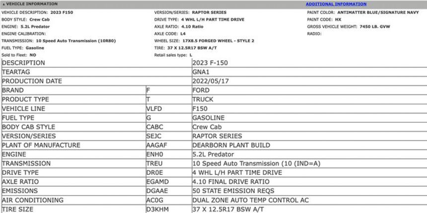 TRX Hunter: Ford previews GT500-powered F-150 Raptor R image