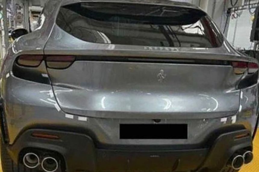 Ferrari finally enters the SUV market with the Purosangue image