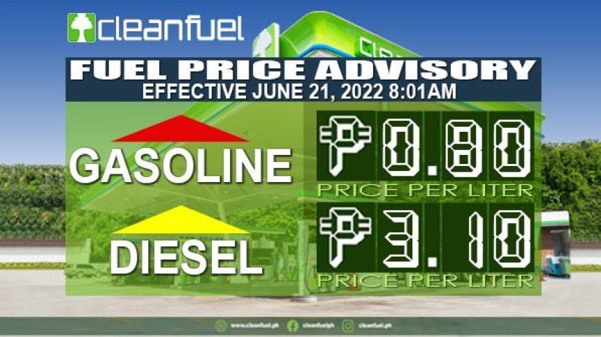 Diesel surges PHP 3.10 anew for June 21 image