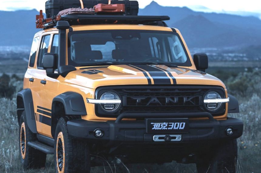Great Wall Mashes Up the Ford Bronco and Jeep Renegade image