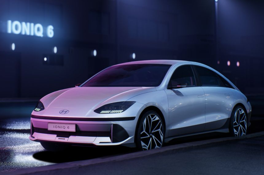 Hyundai&rsquo;s Ioniq 6 debuting this July image