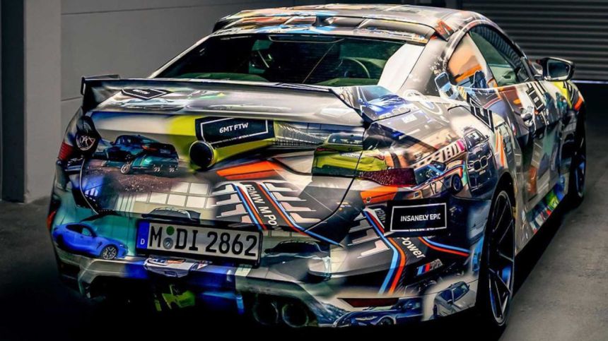 Is this the new limited-edition BMW M 3.0 CSL Batmobile? image