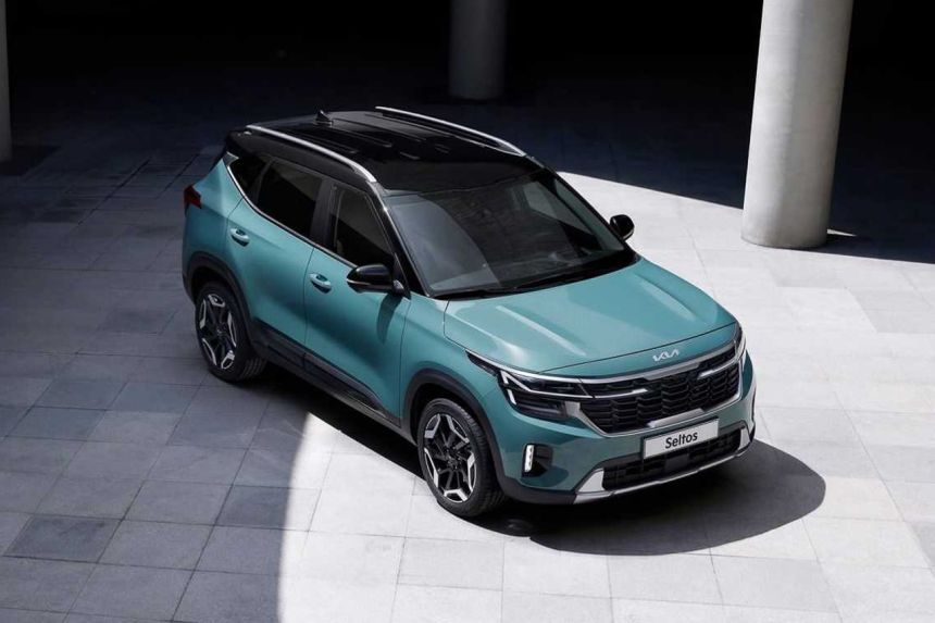 Facelifted Kia Seltos looks stunning in fresh new photos image
