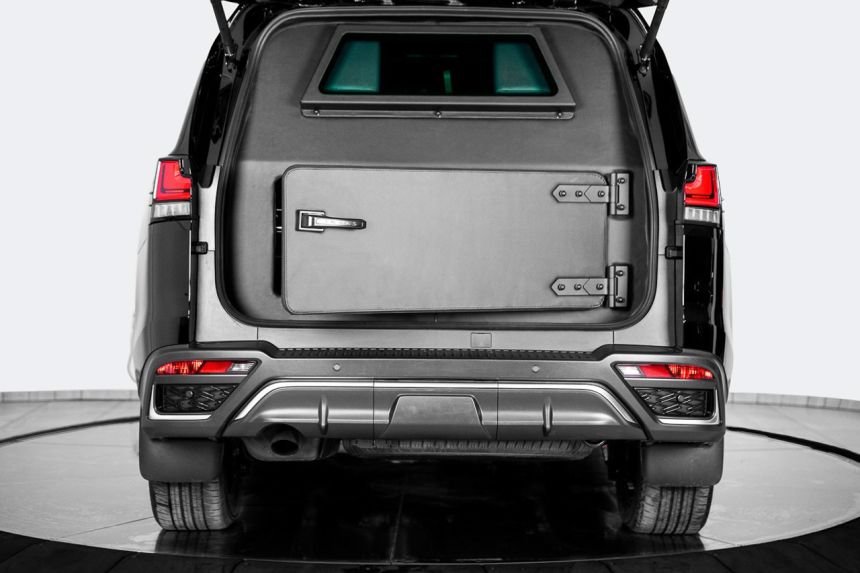 This Lexus LX 600 stops AK-47 bullets, withstands grenade blasts image