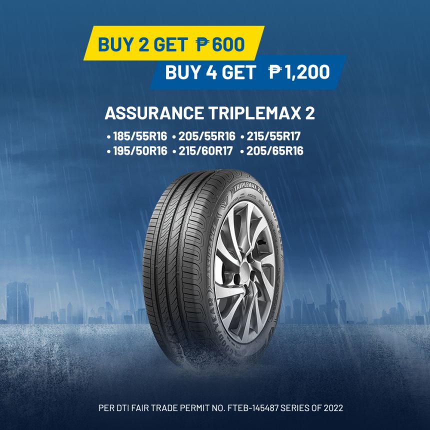 It's Raining Great Gifts with Goodyear tires image