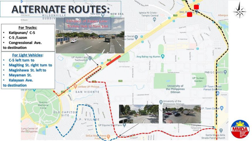 MMDA announces traffic rerouting plan for July 25 SONA image