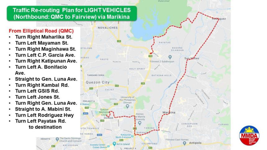 MMDA announces traffic rerouting plan for July 25 SONA image