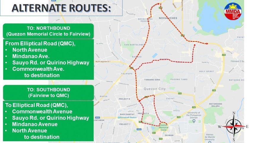 MMDA announces traffic rerouting plan for July 25 SONA image