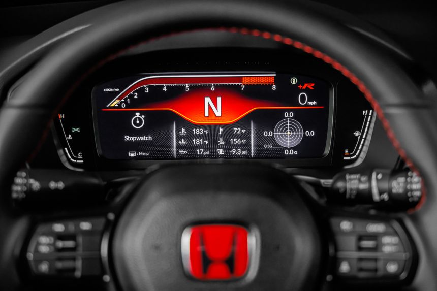 Honda bares the body of 2023 Civic Type R image