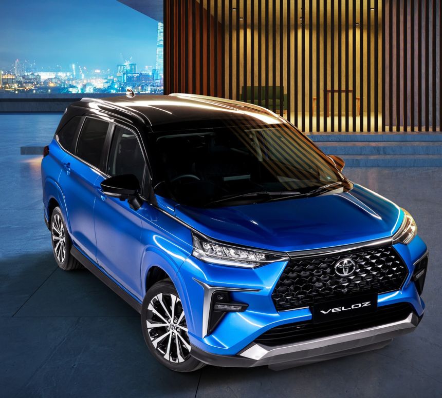 Toyota Veloz in Blue Metallic for Malaysia makes us green with envy image