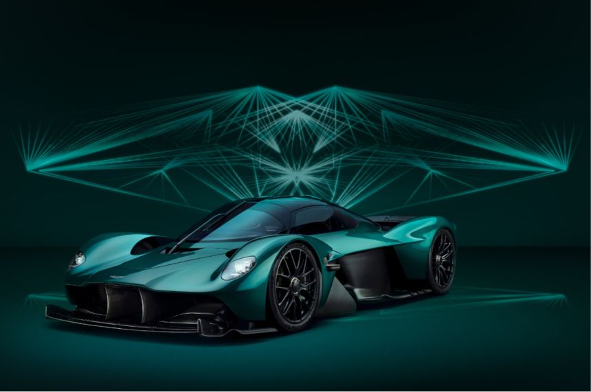 Aston Martin shows off new logo and attitude image