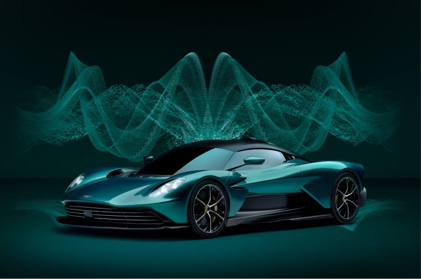 Aston Martin shows off new logo and attitude image