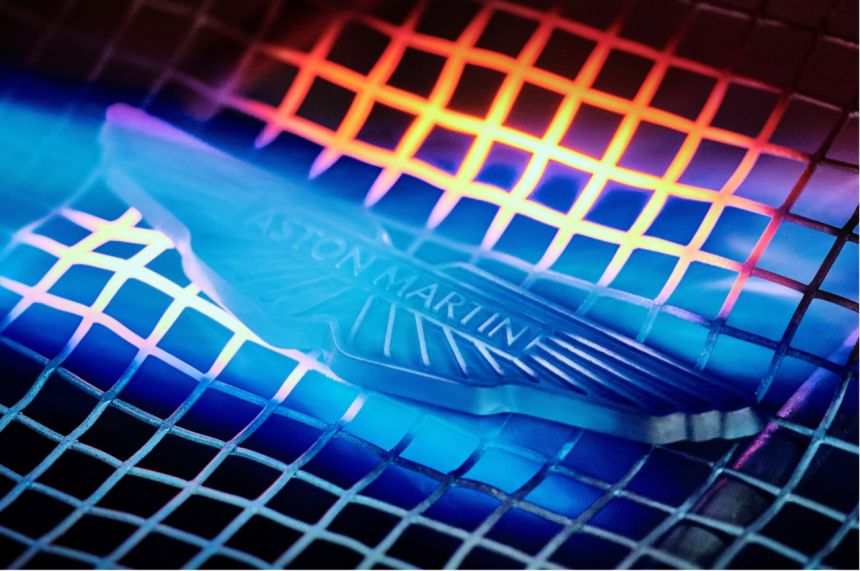 Aston Martin shows off new logo and attitude image