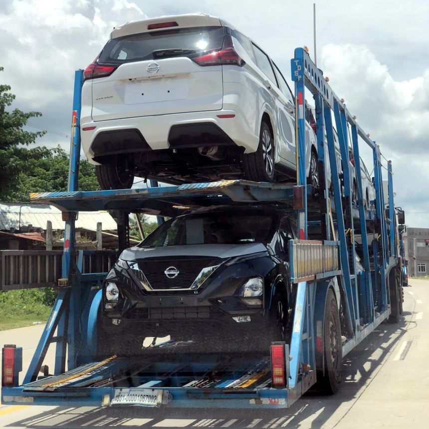 Spotted: 2023 Nissan Livina being transported in PH image