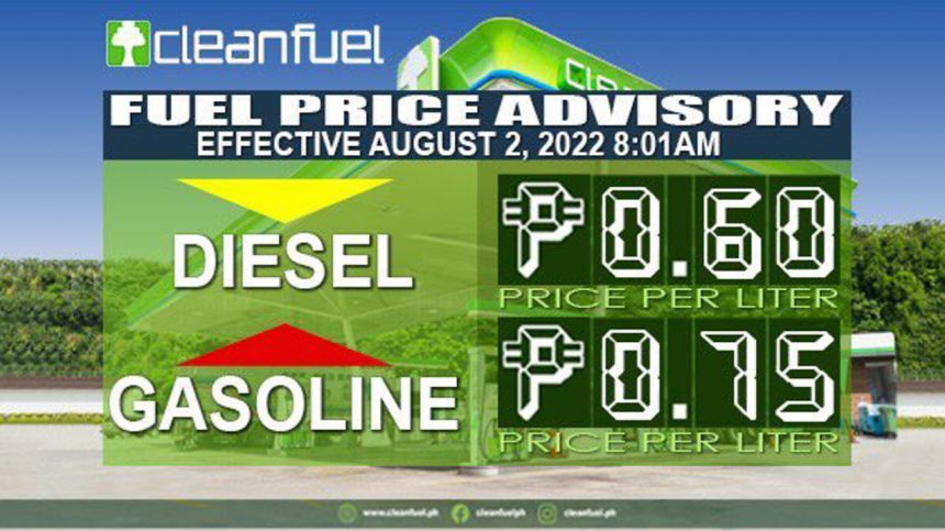 Diesel to roll back, but gas gets price hike for August 2 image