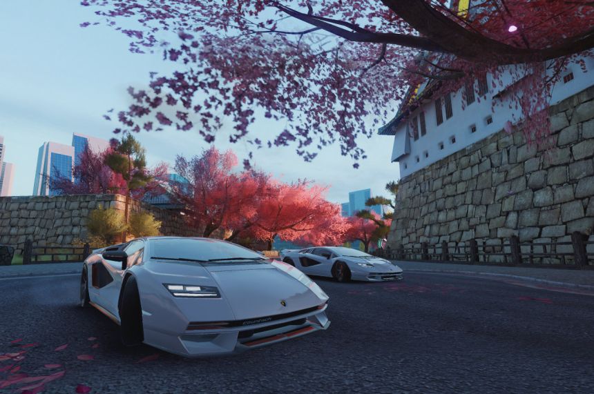 Lamborghini Countach now on Asphalt 4 : Legends Video Game image