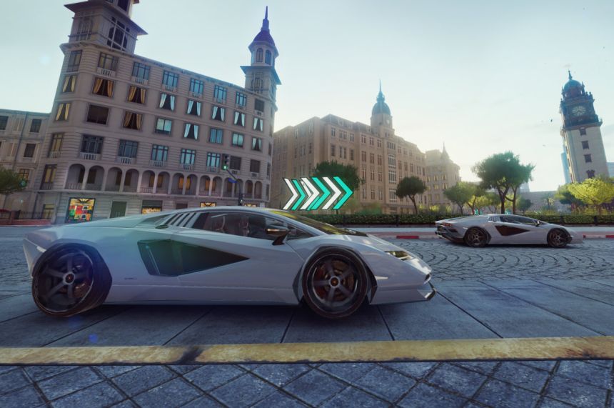 Lamborghini Countach now on Asphalt 4 : Legends Video Game image