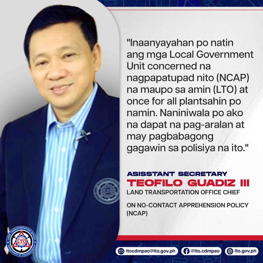 LTO urges LGUs to suspend NCAP until issues are resolved image