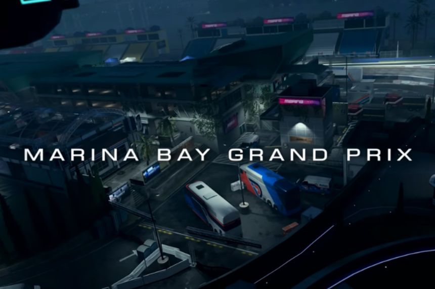 Popular game COD shoots it up at the Marina Bay Grand Prix image