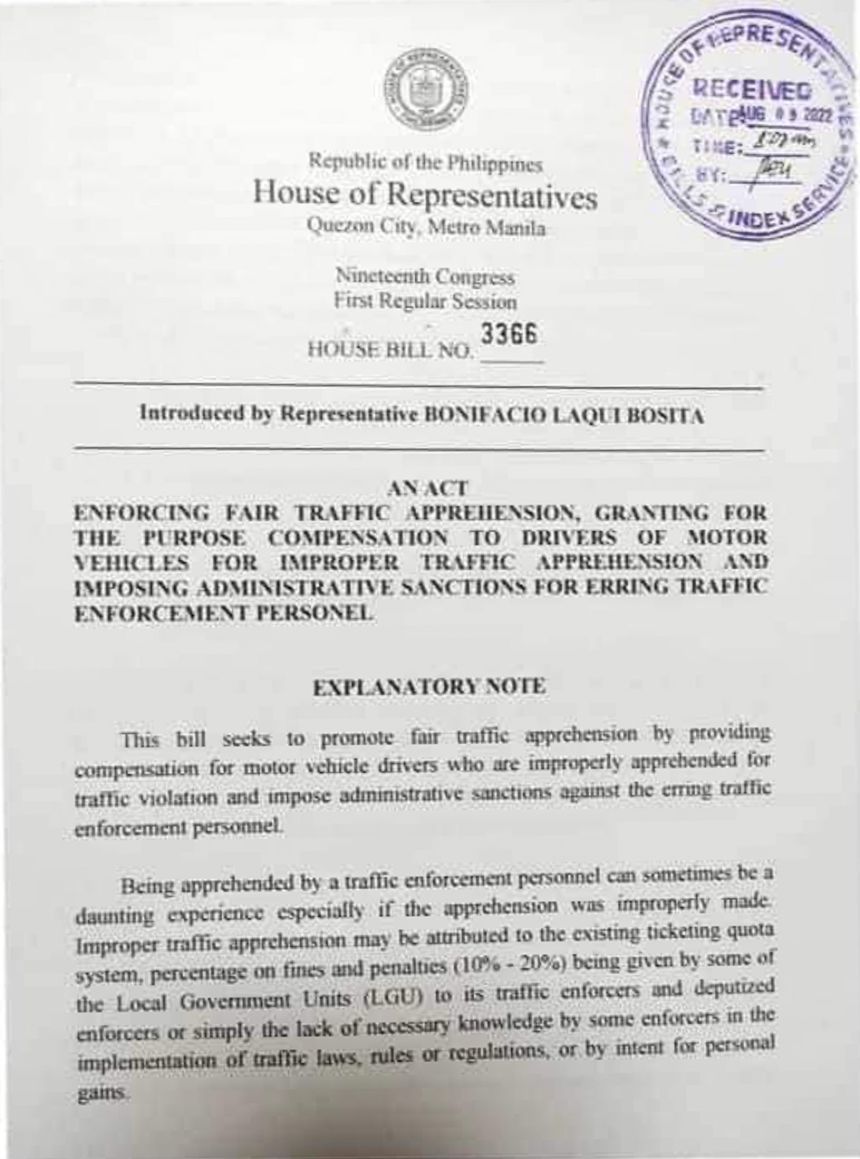 Congressman wants to penalize enforcers for wrongful apprehension image