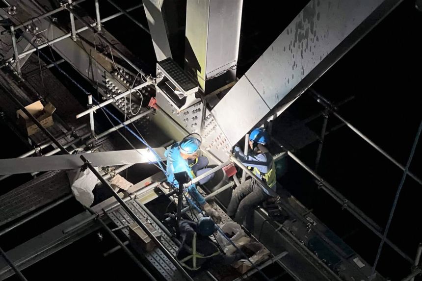 San Juanico Bridge undergoing PHP 84.7M worth of rehabilitation image