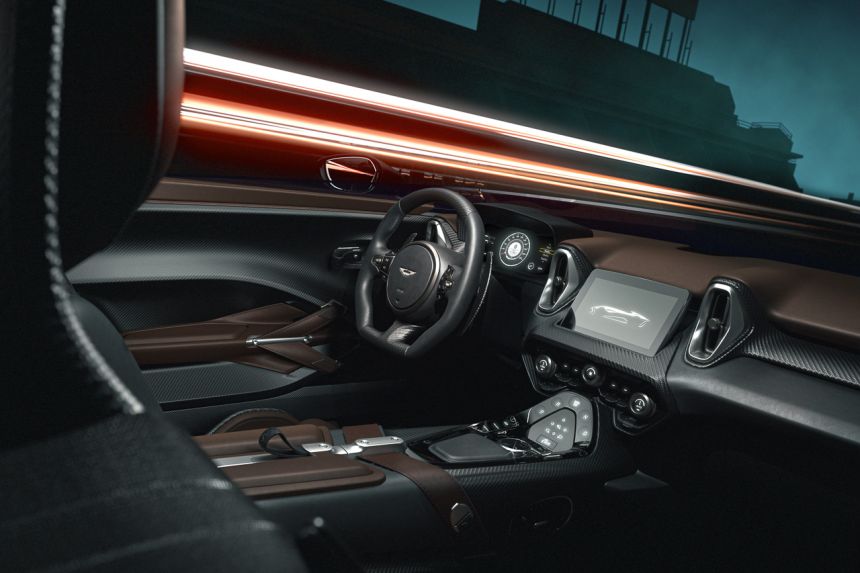 Topless beauty: Aston Martin reveals one-off DBR22 image