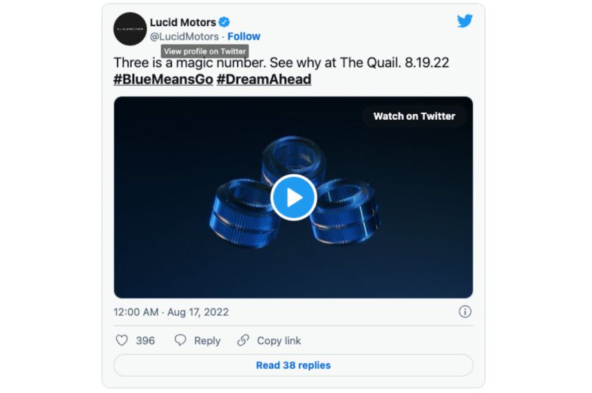3 is Lucid Air&rsquo;s magical number image