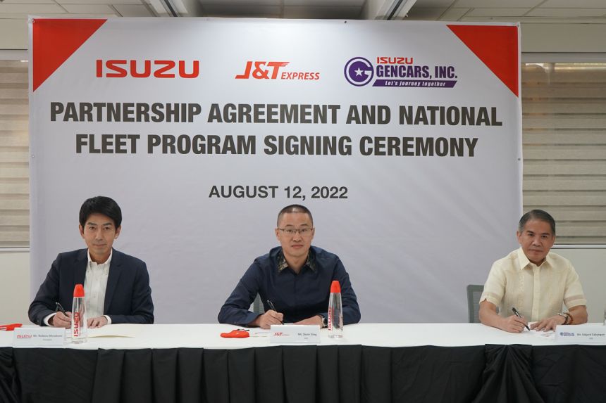 Isuzu, J&T Express reinforce partnership with national fleet program image