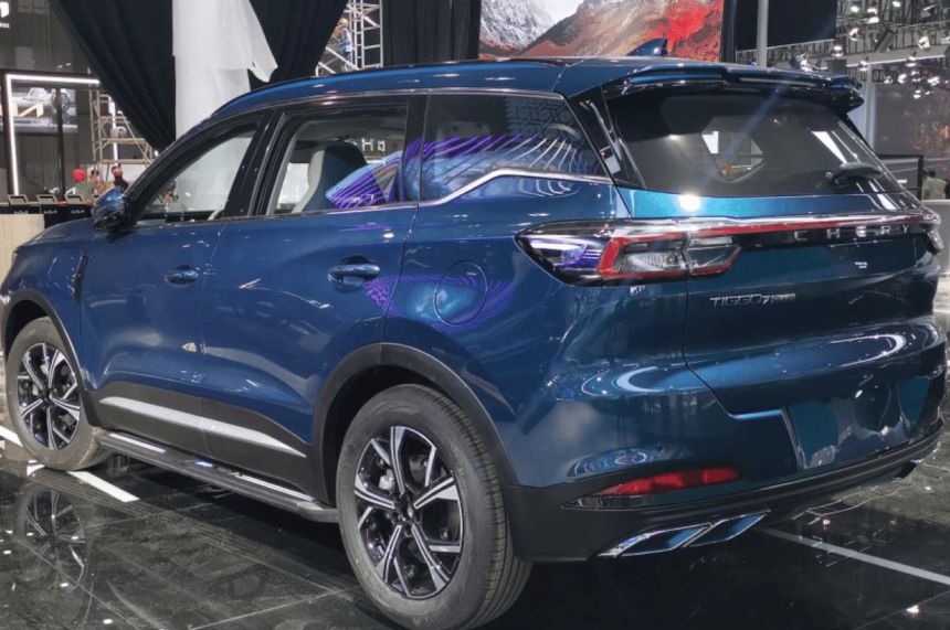 New Chery Tiggo 7 Plus New Energy spotted image