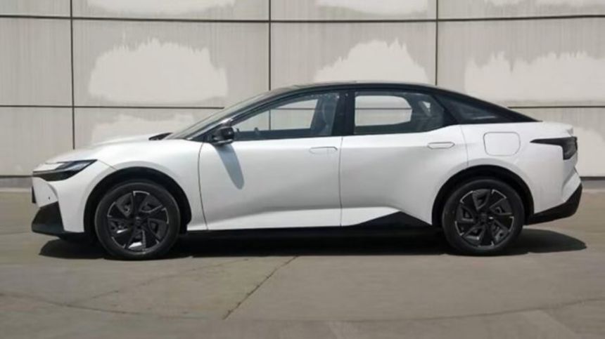 Corolla EV? 2023 Toyota bZ3 sedan leaked ahead of debut image