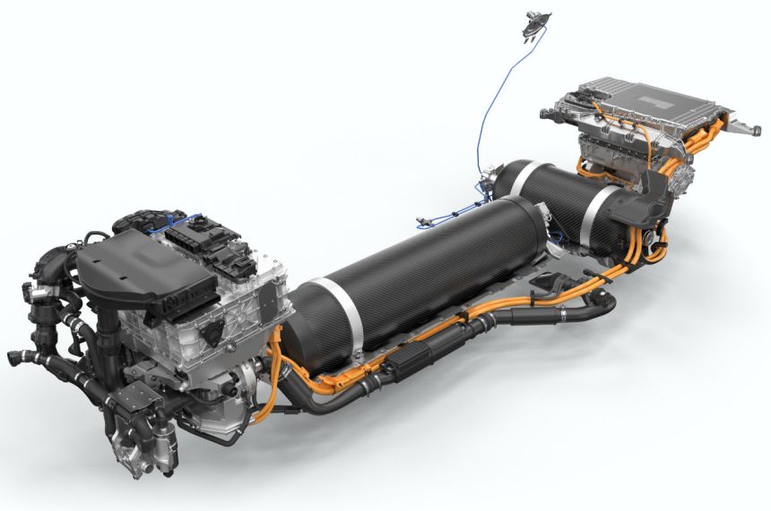 BMW hydrogen development very promising image