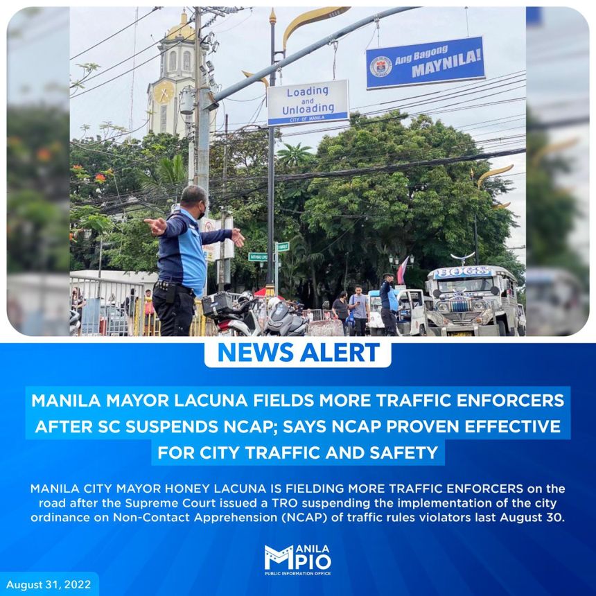 Manila to deploy more traffic enforcers after NCAP suspension image