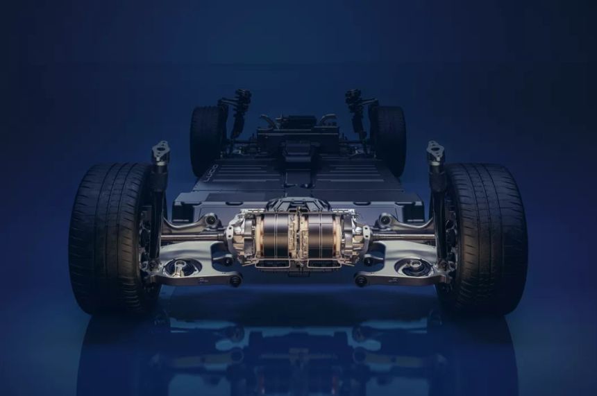 0 to 60 in less than 2 seconds, 1200 ps: Lucid Air Sapphire image