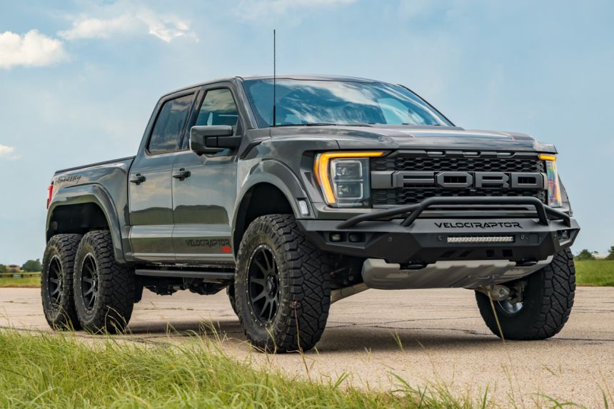 Third-gen Hennessey VelociRaptor 6X6 is a menacing PHP 23-M truck image