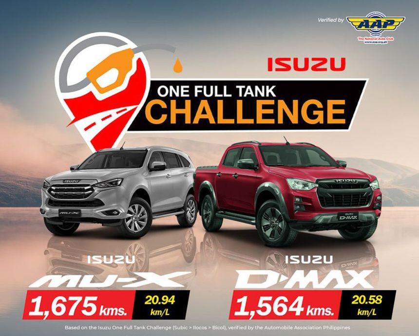 PIMS 2022: Isuzu says mu-X, D-Max can average over 20 km/l image