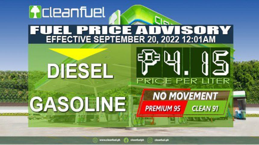 Diesel, kerosene to get major rollback tomorrow, Sept 20 image